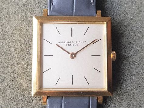 audemars piguet vintage square|audemars piguet ultra thin vintage.